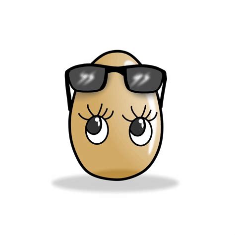 Cute Egg Character Vector Template Design Illustration 3087601 Vector