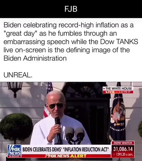 Biden Celebrating Record High Inflation As A Great Day As He Fumbles