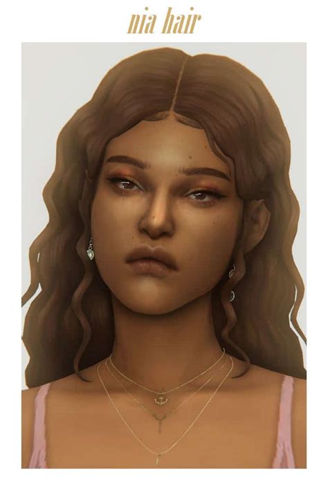 49 Best Curly Hair Cc For Maxis Match Sims 4 Players Sims 4 Curly Hair Curly Beach Hair