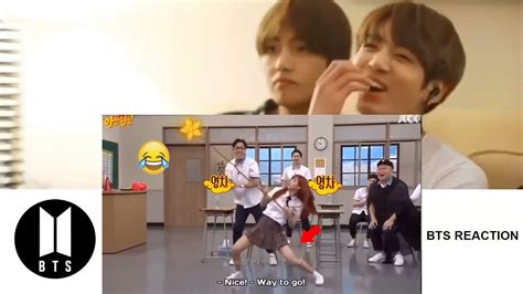 Bts Reaction Blackpink Lisa Dance Compilation Youtube