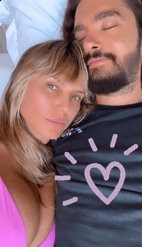 Heidi Klum Kuschelt Im Bh Mit Tom Kaulitz