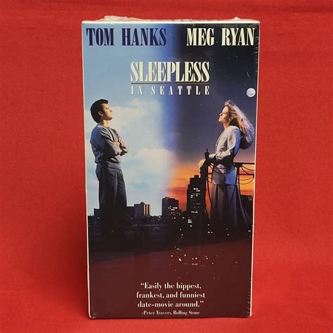 Sleepless In Seattle Tom Hanks Meg Ryan Vhs New Sealed Etsy