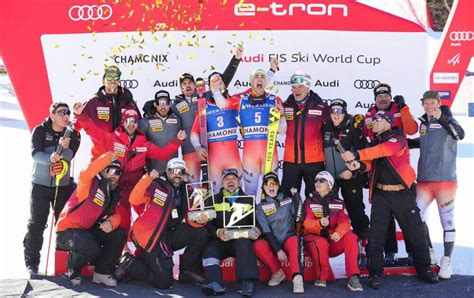 En images ski alpin Chamonix a fêté le retour de son slalom et le