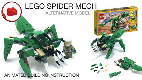 Lego Creator 31058 Alternative Build Tutorial Moc Mech Robot Spider