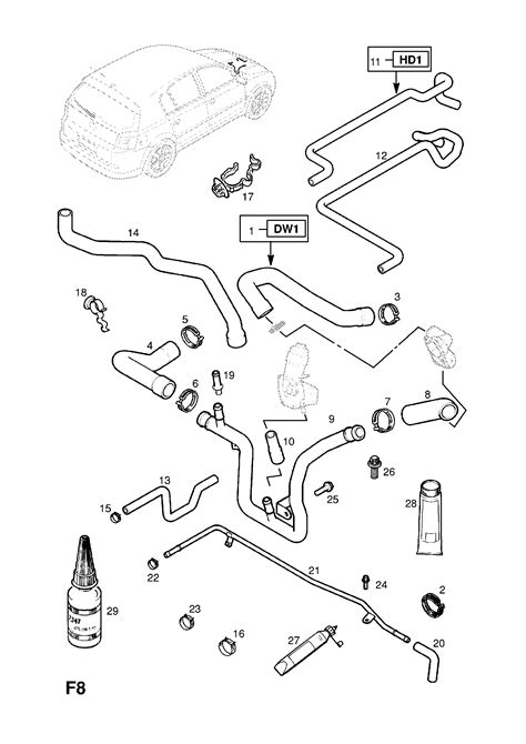 Opel Signum Hoses And Pipes Contd Opel Epc Online Nemigaparts