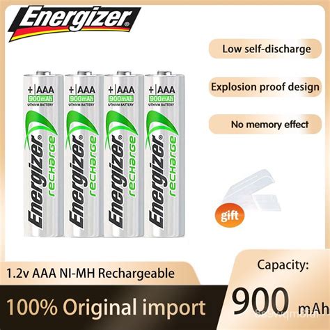 Energizer Rechargeable Aa Aaa Battery V Mah Mah Home