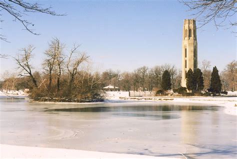 Nancy Brown Peace Carillon At Belle Isle Winter Detroit Flickr