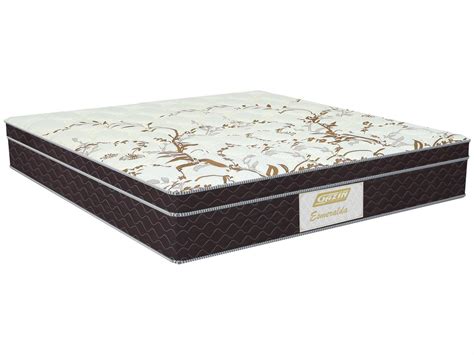 Cama Box Queen Box Colch O Gazin Mola Ensacada Cm De Altura