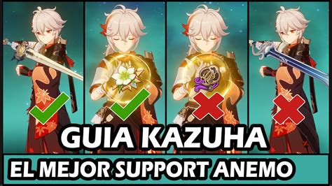 Guia Kazuha Build Kazuha Armas Artefactos Equipos Kazuha F P The Best