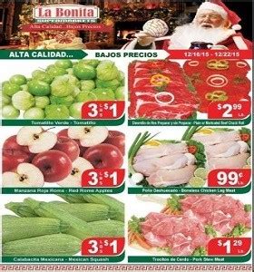 La Bonita Supermarkets Weekly Ad Specials