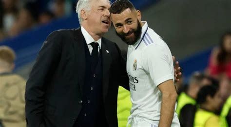 Carlo Ancelotti veut voir Benzema terminer sa carrière au Real Madrid