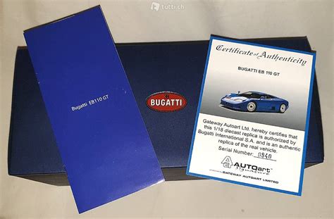 Autoart Bugatti En Gt Ovp Im Kanton Wallis Tutti Ch