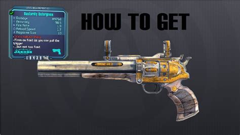 Borderlands 2 How To Get The Unforgiven Pearlescent Pistol Youtube