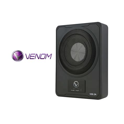 Venom Vx 82a Subwoofer Aktif Kolong Mobil 8 Inch Plus Bass Controller