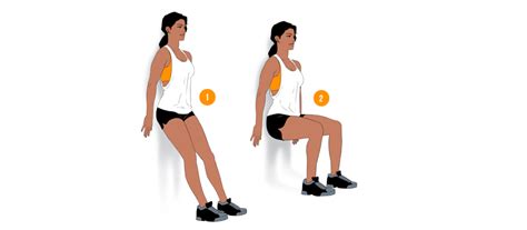 Weekend Challenge Wall Squats Radiant Health Magazine