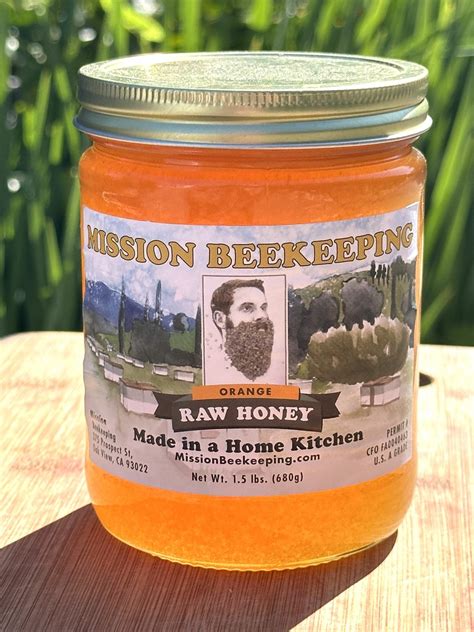 Orange Honey Mission Beekeeping