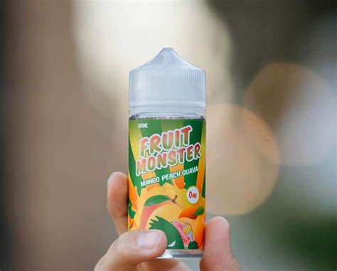 Fruit Monster Mango Peach Guava Eliquid 100ml Premium Vapes Uae