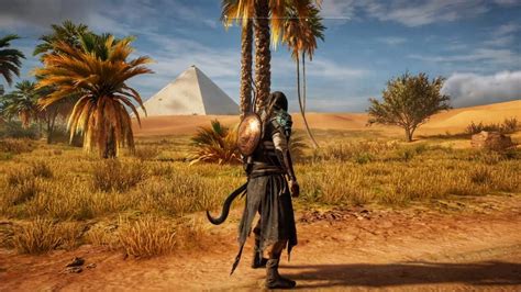 Assassins Creed Origins Travel To Giza Gameplay Youtube