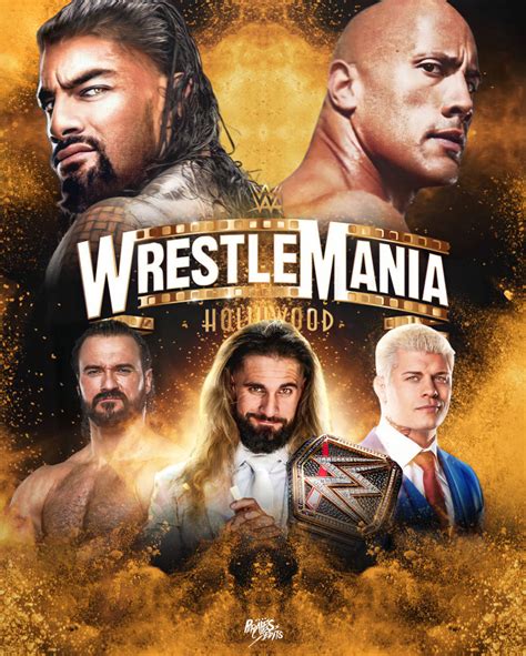 WRESTLEMANIA 39 POSTER by PeralesWWE on DeviantArt