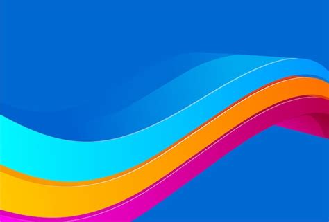 Premium Vector Vector Full Color Abstract Background Design