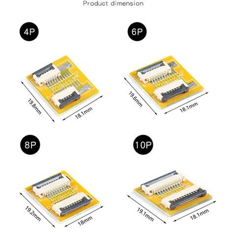 Carte D Extension Flexible Fpc Ffc Connecteur Mm Pi Ces