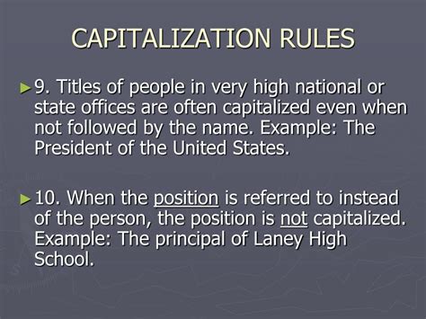 PPT - CAPITALIZATION RULES PowerPoint Presentation, free download - ID ... 