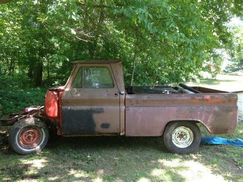 Find Used 1965 Chevy Truck Short Box Project Solid No Reserve Great