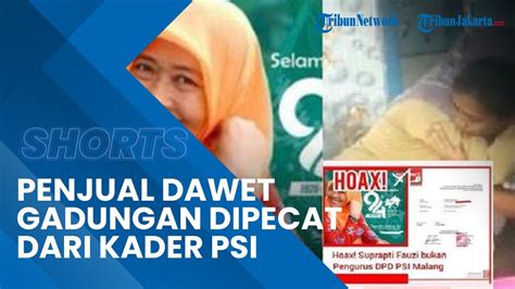 Buntut Pengakuan Palsu Penjual Dawet Sekjen PSI Pecat Kader PSI Yang