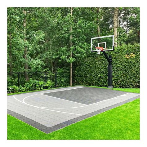 1786 28US 20x20 Feet Modular Portable Outdoor Basketball Court Mat