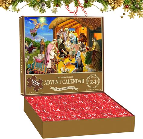 Adventskalender Kerstpuzzels Kerst Aftelkalender Puzzels