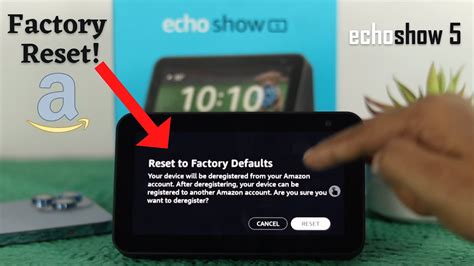 How To Factory Reset The Amazon Echo Show