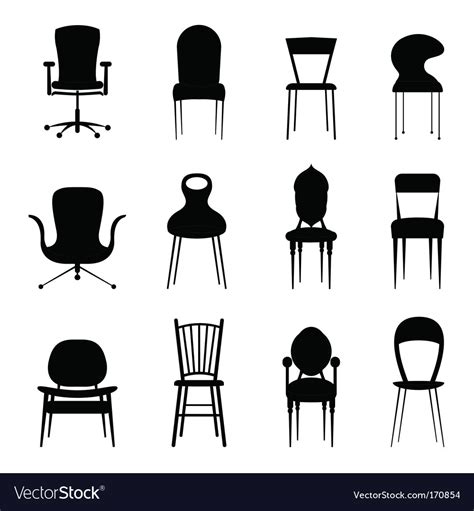 Chairs Royalty Free Vector Image - VectorStock