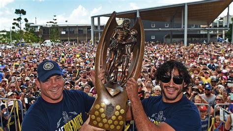 The weird and wonderful path of the NRL premiership trophy.