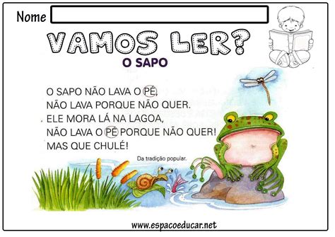 Texto Pequeno Para Ler 1 Ano - Texto Para Leitura 1 Ano - NAZAEDU