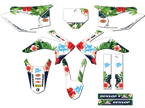 Honda Crf 230f Dirt Bike Graphics Kit Tropic Senge Graphics Inc