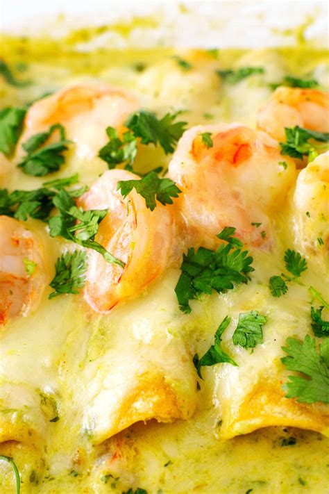 Restaurant Style Shrimp Enchiladas Recipe The Anthony Kitchen