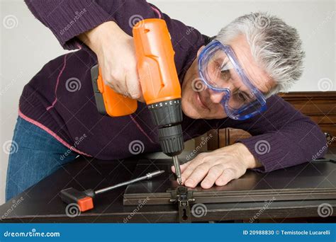 Furniture Fitter Stock Photo Image Of Hand Handyman 20988830