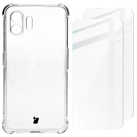 Etui Bizon Case Clear Pack Do Nothing Phone Przezroczyste Bizon