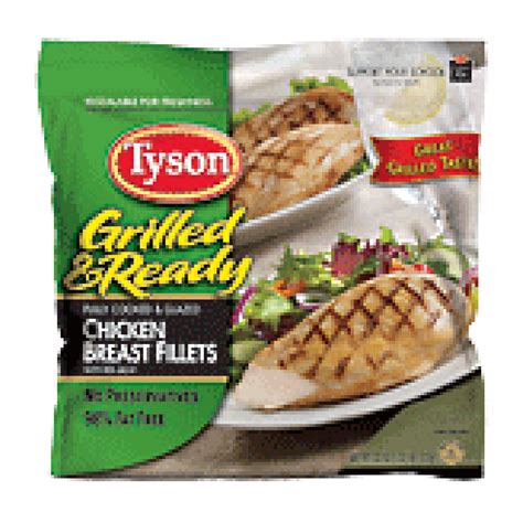 Tyson Grilled Ready Chicken Breast Fillets 22 Oz Chicken Turkey