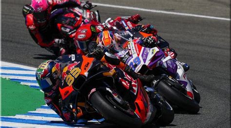 Motogp Espagne Jerez La Course Sprint Brad Binder Le Sprinter