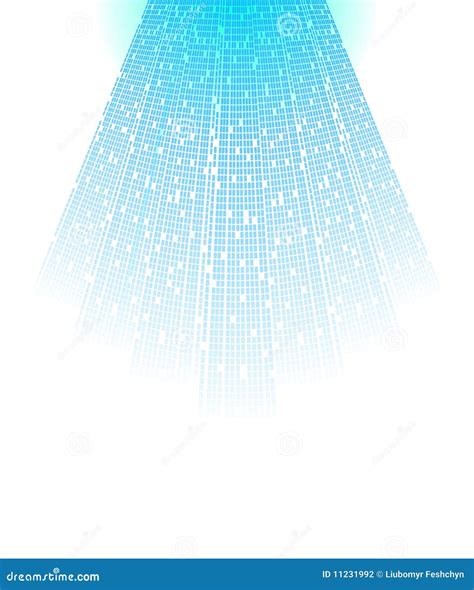 digital light stock vector illustration  graphic shape