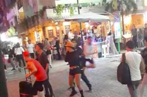 VIDEO pánico en Quinta Avenida de Playa del Carmen por ejecución con