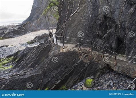 Step Off The Cliff Stock Image Image Of Rocks Coast 31687867