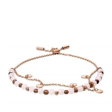 Fossil Classics Woman Bracelet Rose Gold Sunlab Malta