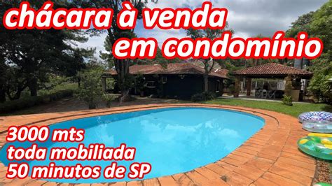 Ch Cara Venda Em Condom Nio Mts Toda Mobiliada Minutos