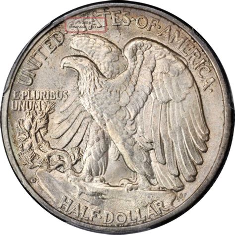 1935 D Walking Liberty Half Pcgs Ms 64 28489223