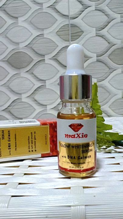 Serum Maxie DNA SALMON Glow Whitening Serum Maxie Serum Wajah