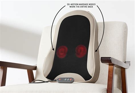 Cordless Back Massage Cushion @ Sharper Image