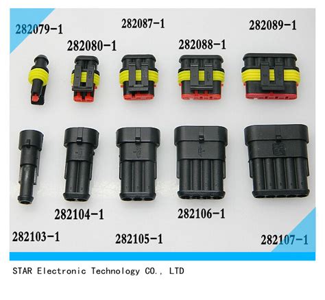 Waterproof Auto Tyco Male Female 1 Pin Connector China Waterproof