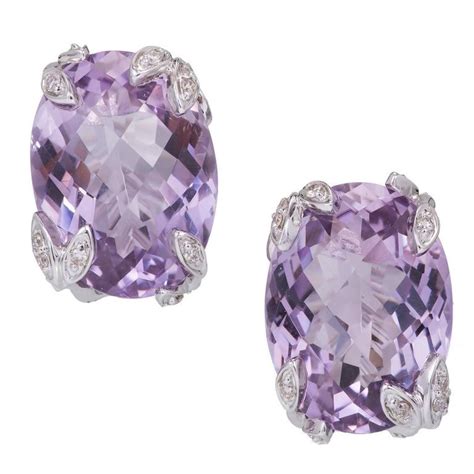 Antique Victorian Amethyst Gold Drop Earrings At Stdibs